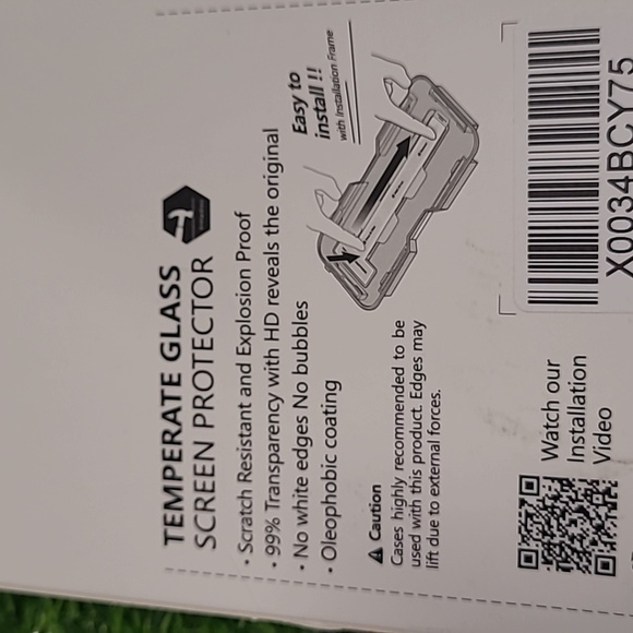 TEMPERED Glass Screen Protectors for Samsung Galaxy S22 Plus - New in Opened Box - Picture 7 of 9